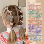 Tiny Pop Mini Hair Ties Set – 8/16PCS Cute Colorful Elastic Bands