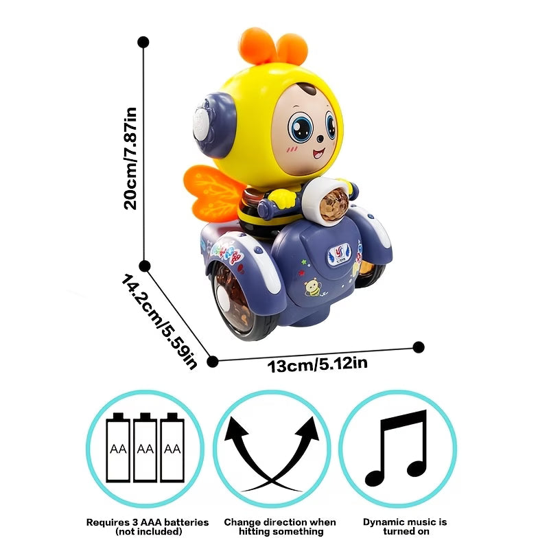 Cute Cartoon Bee Toy with Music & Walking