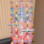 Kawaii Pop Hair Clips Set Cute Multicolor Mini Claws