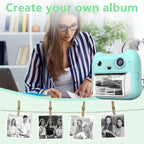 Portable Kids Instant Print Camera