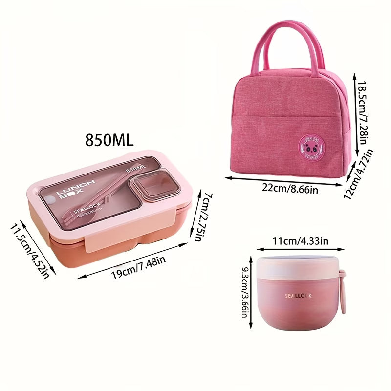 3-Piece Kids Lunch Box Set