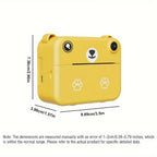 Mini Portable Instant Camera with HD Printing