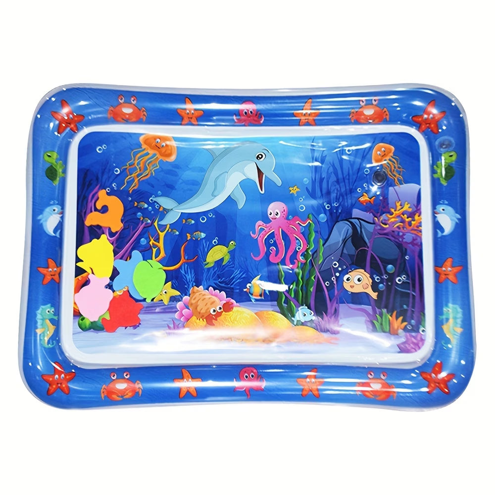 Baby Water Play Mat – Inflatable Sensory Development Activity Mat