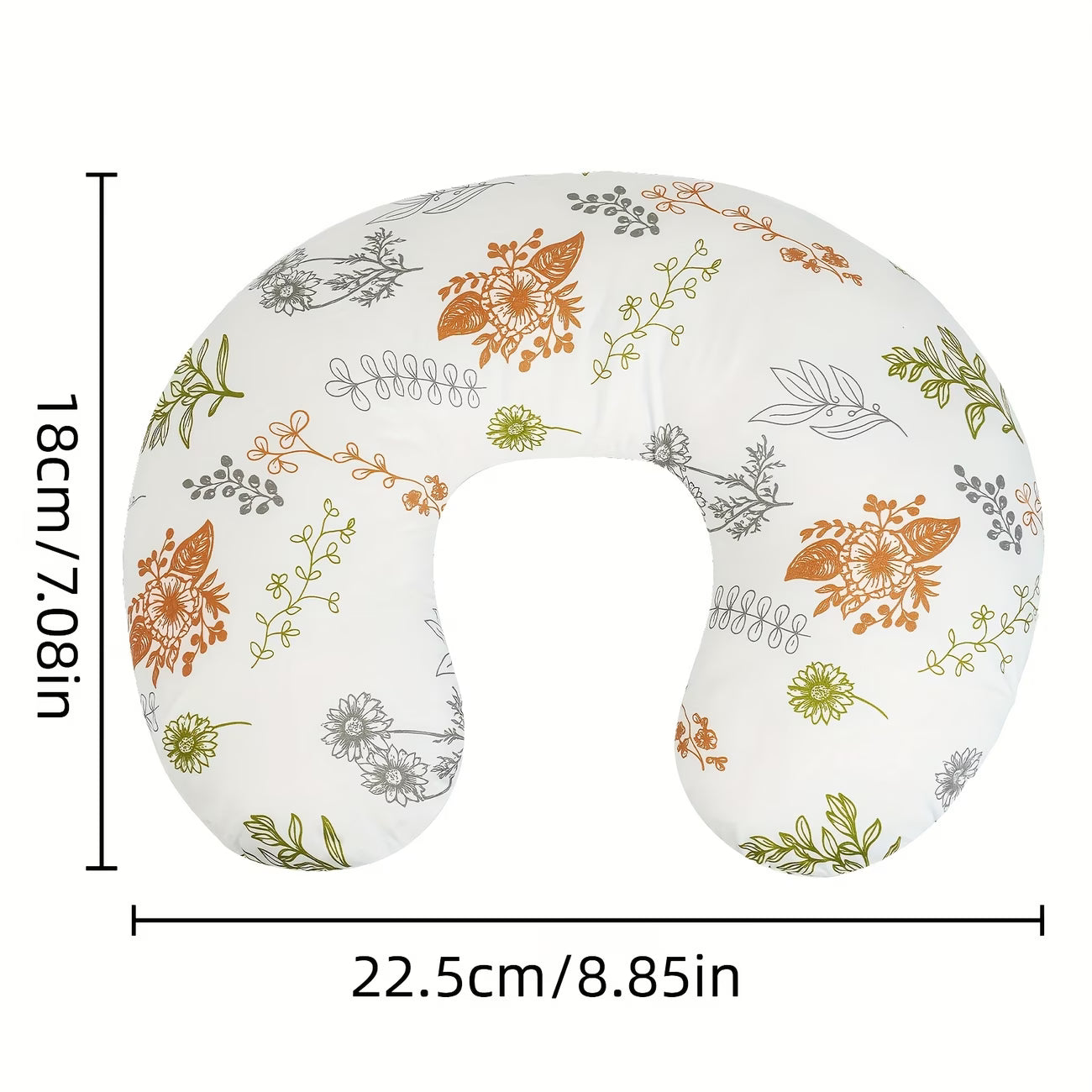 U-Shaped Nursing Pillow – Multi-Functional Support Cushion for Mothers and Newborns