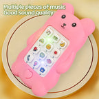 Cartoon Bear Toy Phone – Music & Light Toy