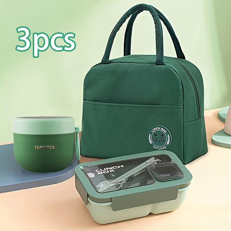 3-Piece Kids Lunch Box Set