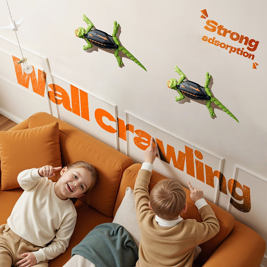 Remote-Controlled Wall-Climbing Lizard Toy – Interactive Robotic Fun