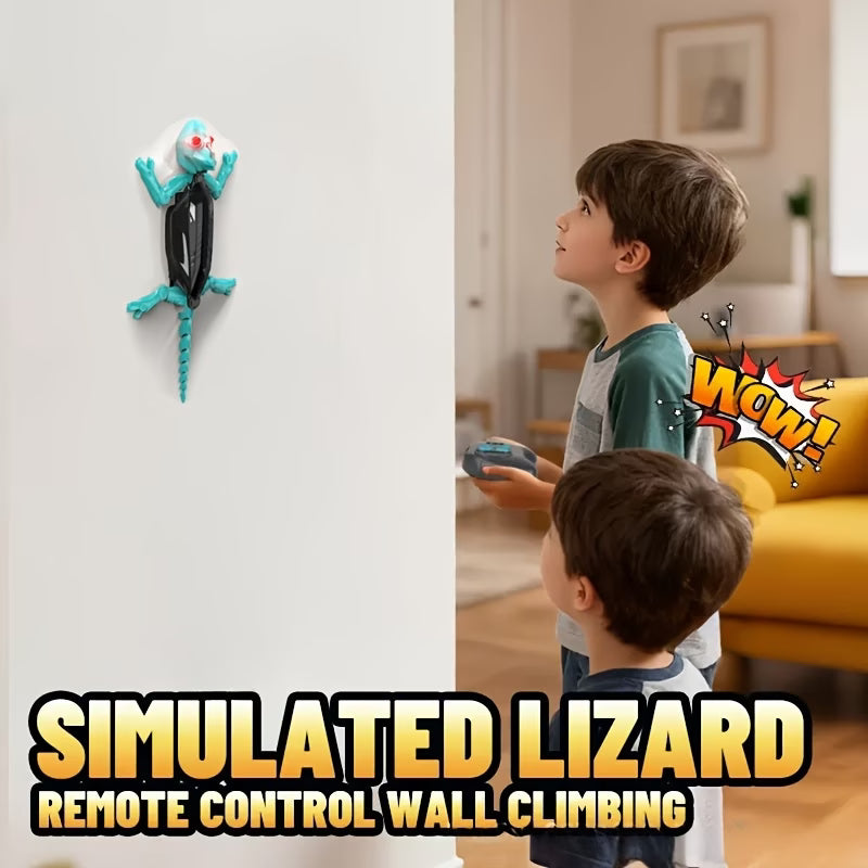 Remote-Controlled Wall-Climbing Lizard Toy – Interactive Robotic Fun