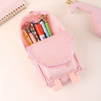 Large Capacity Cartoon Animal Pencil Case – Durable Oxford Fabric Storage Pouch