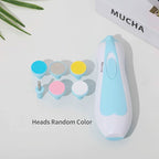 Children’s Electric Baby Nail Trimmer Kit – Safe Nail Clipper and Polishing Set