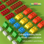 Kids Train Building Blocks Set