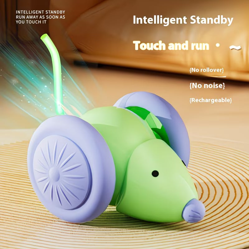 Smart Electric Interactive Mouse Cat Toy – Automatic USB Rechargeable Pet Toy