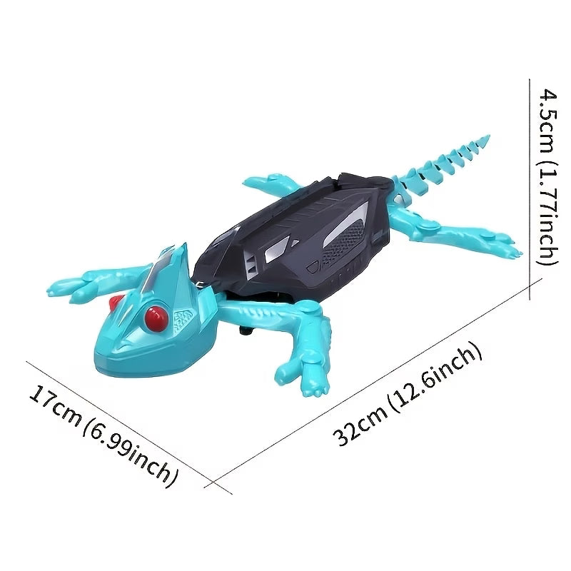 Remote-Controlled Wall-Climbing Lizard Toy – Interactive Robotic Fun
