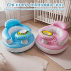 Inflatable Baby Seat with Built-In Air Pump – Portable Support Chair for Learning to Sit