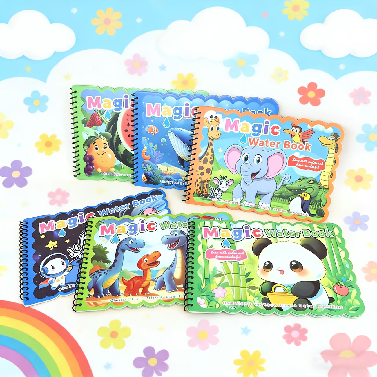 Magic Water Coloring Book