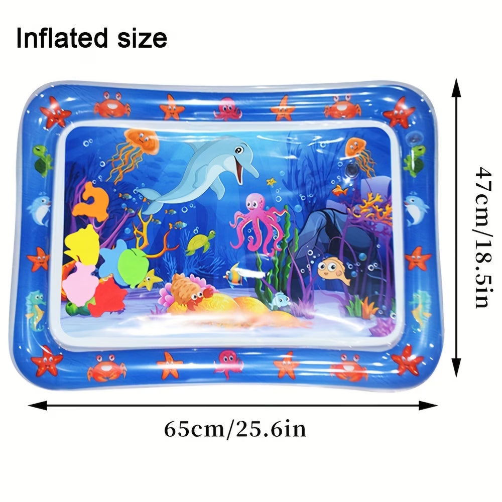 Baby Water Play Mat – Inflatable Sensory Development Activity Mat