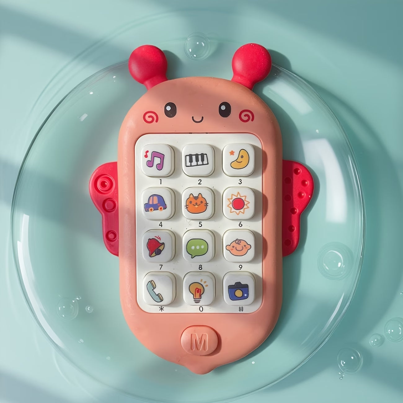 Cartoon Bear Toy Phone – Music & Light Toy