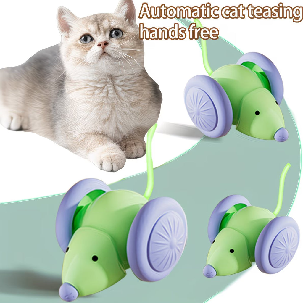 Smart Electric Interactive Mouse Cat Toy – Automatic USB Rechargeable Pet Toy