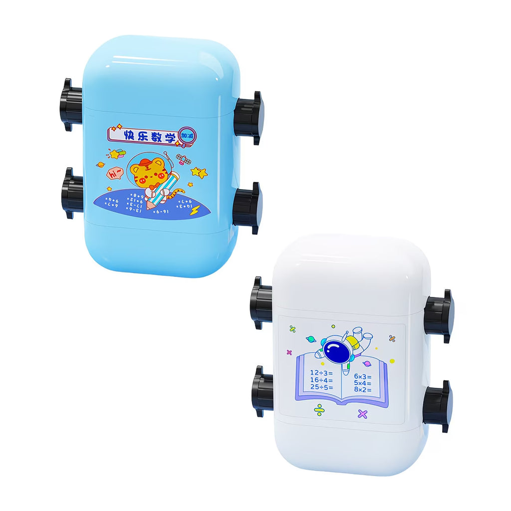 2-in-1 Reusable Roller Stamp Set – Multiplication, Division, Addition & Subtraction Teaching Tool