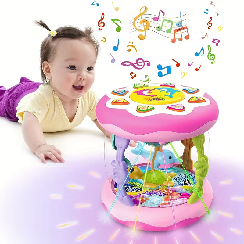 Baby Crawling Musical Toy – Light & Sound Interactive Learning Toy