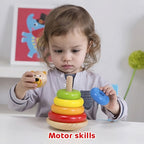 Rainbow Stacking Blocks Toy