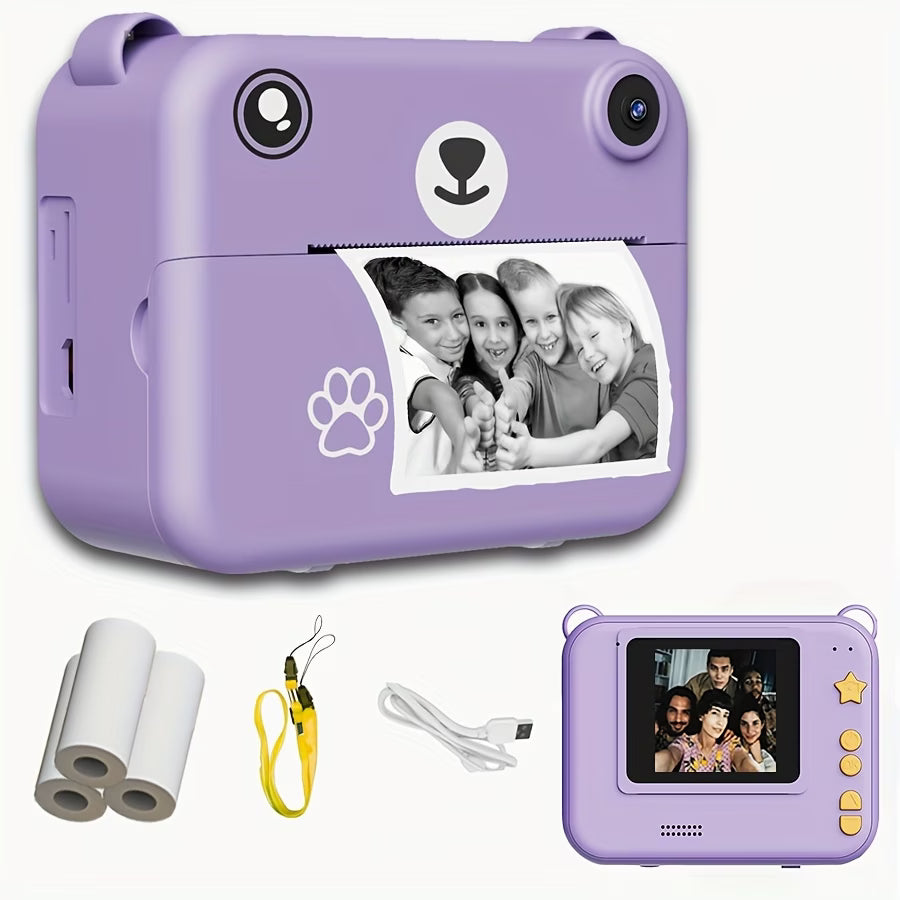Mini Portable Instant Camera with HD Printing
