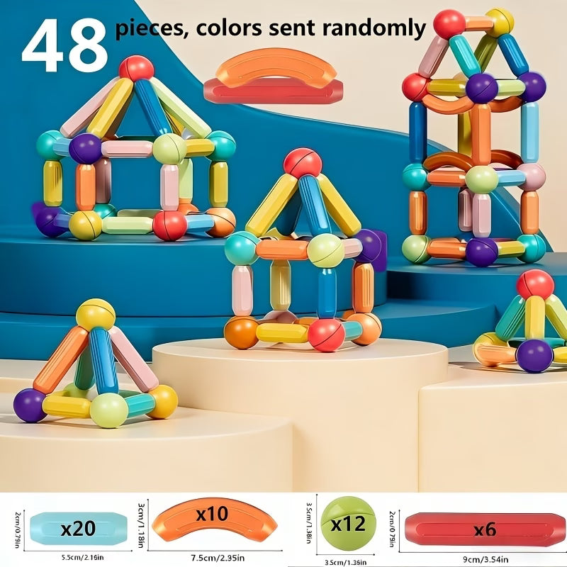 Magnetic Sticks Building Block Toy