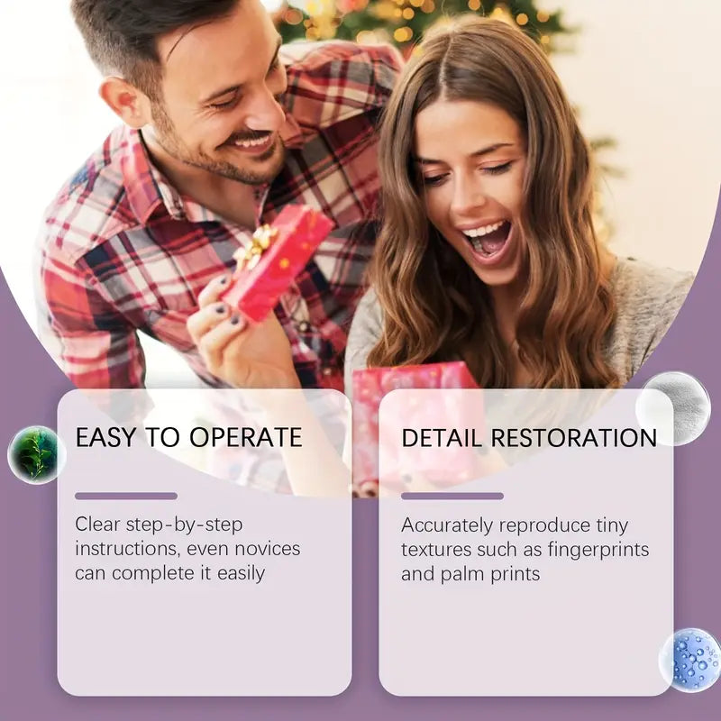 Romantic DIY Couple Handprint Kit