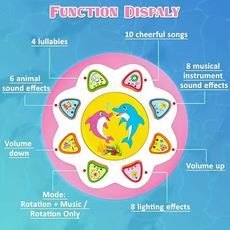 Baby Crawling Musical Toy – Light & Sound Interactive Learning Toy