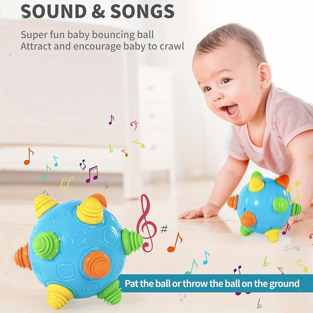 Rolling Ball Toy with Music, Sound & Vibration