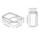 Kids Lunch Box with Bottle Set