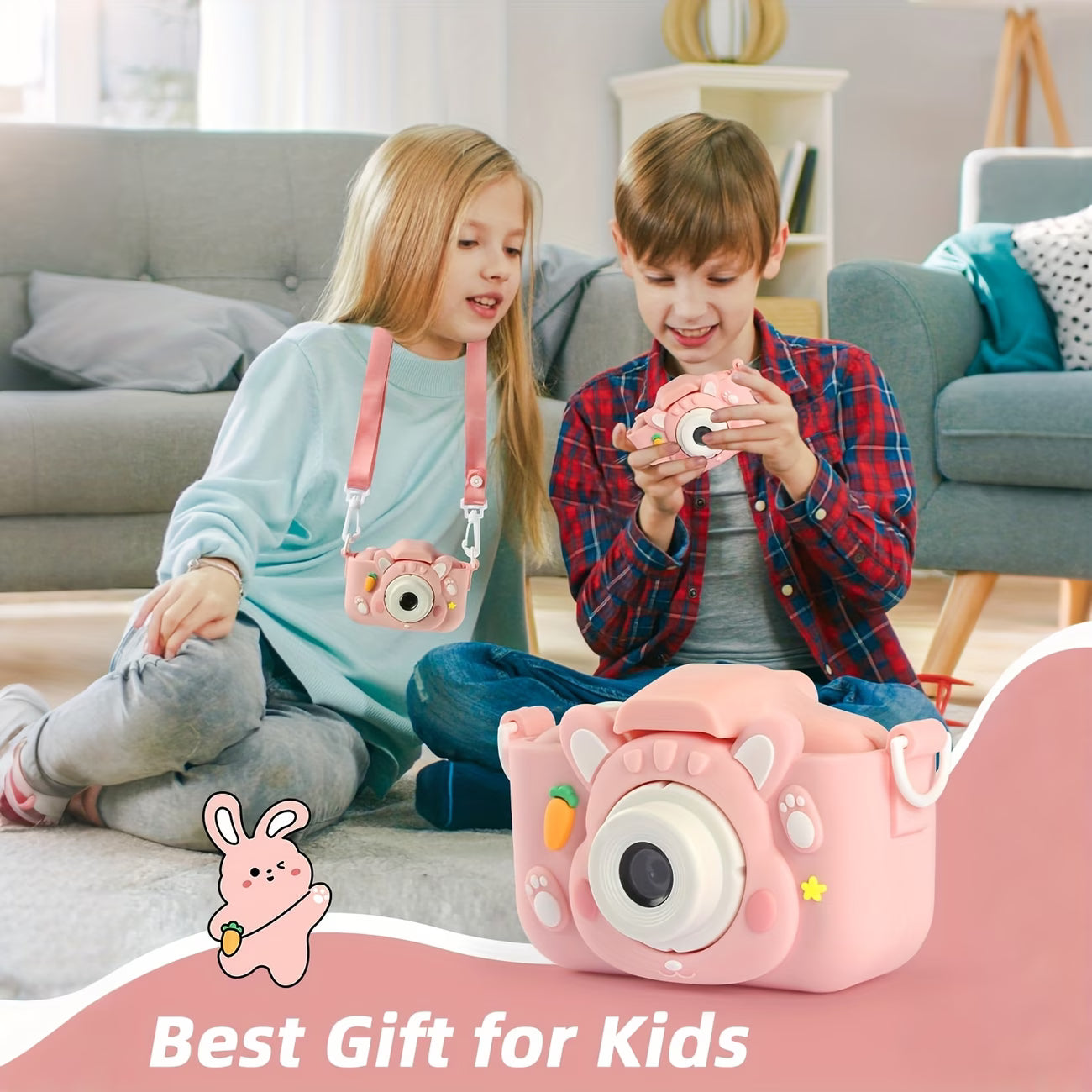 Kids Dual Camera 48MP HD Digital Camera