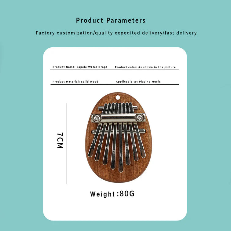 Mini Thumb Piano for Music Lovers