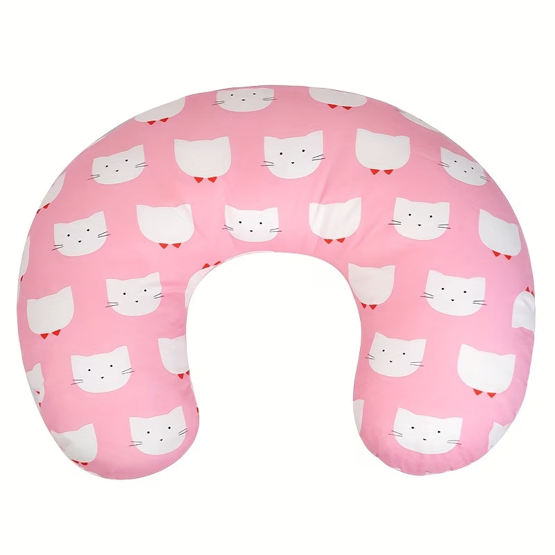 U-Shaped Nursing Pillow – Multi-Functional Support Cushion for Mothers and Newborns