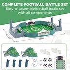 Kids Green Tabletop Football Board Game with 4 Balls