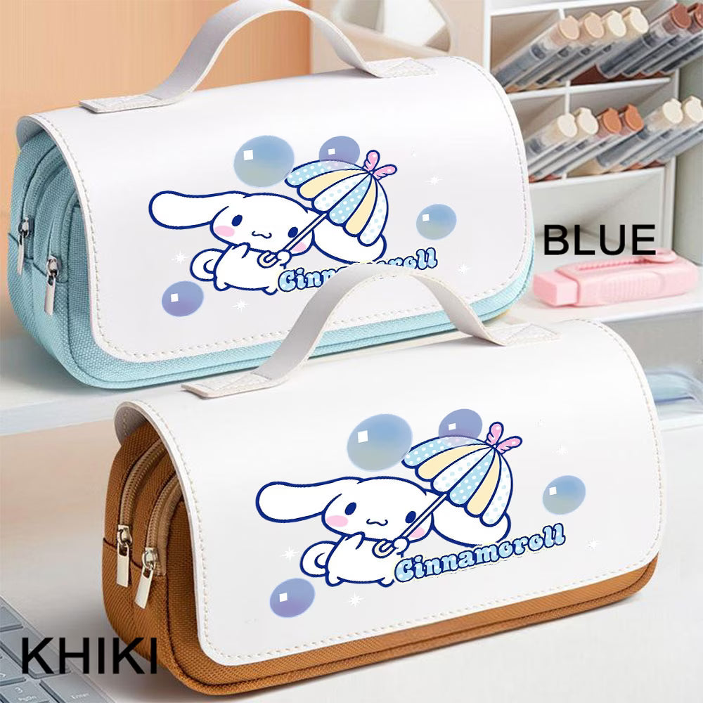 Large Capacity Pencil Pouch – School Stationery Case