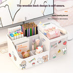 Large Capacity Desk Organizer with Drawers – Multi-Functional Storage