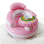 Inflatable Baby Seat with Built-In Air Pump – Portable Support Chair for Learning to Sit