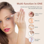 2-in-1 Eyebrow Razor & Painless Hair Shaver (1 Pc), Hair accessories