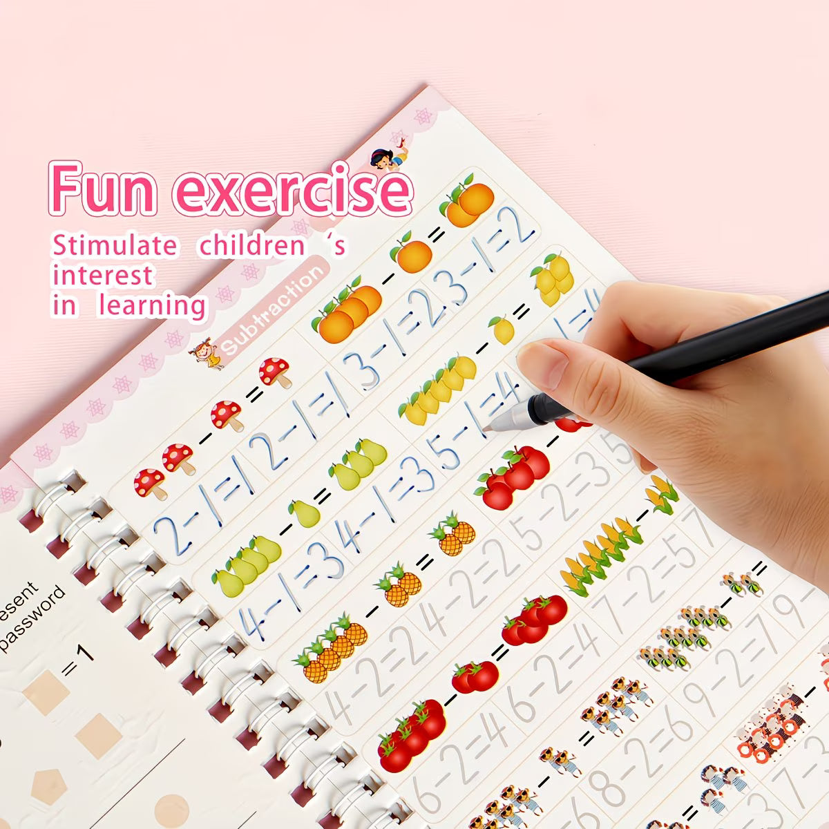 Magic Practice Copybook Set (4 Books + Pen Kit)
