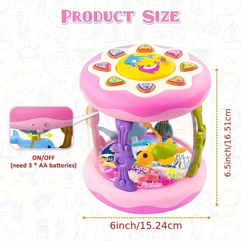 Baby Crawling Musical Toy – Light & Sound Interactive Learning Toy