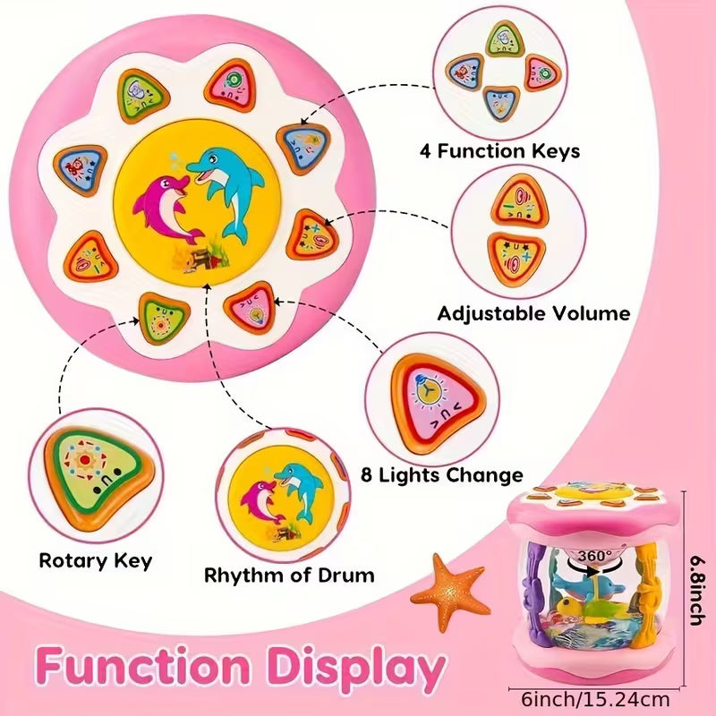 Baby Crawling Musical Toy – Light & Sound Interactive Learning Toy