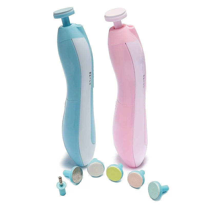 Children’s Electric Baby Nail Trimmer Kit – Safe Nail Clipper and Polishing Set