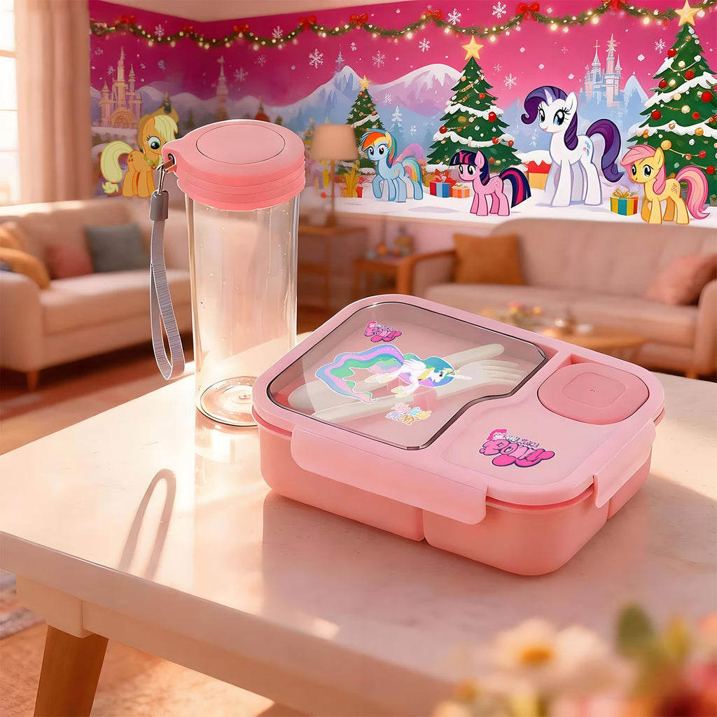 Kids Lunch Box with Bottle Set