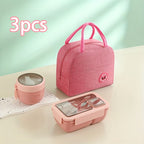 3-Piece Kids Lunch Box Set