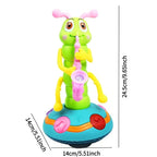 Dancing Caterpillar Saxophone Toy with Fun, Crazy Lights