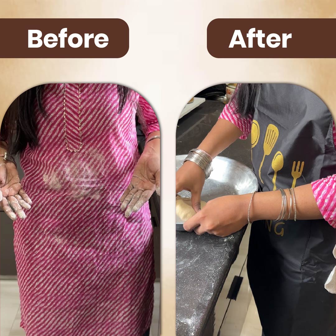 Multipurpose Waterproof Apron — Kitchen, Gardening, Painting + Dual Towel Panels Buy 1 Get 2 Free