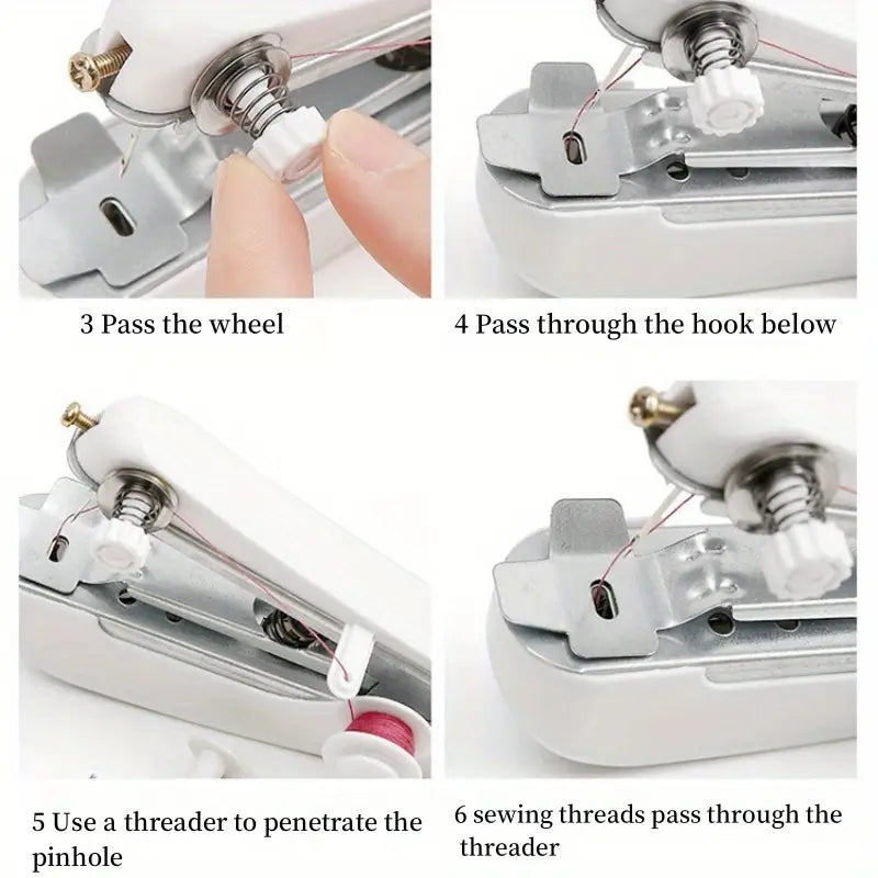 Portable Mini Handheld Sewing Machine – Compact Quick Stitching Tool (No Electricity Needed)