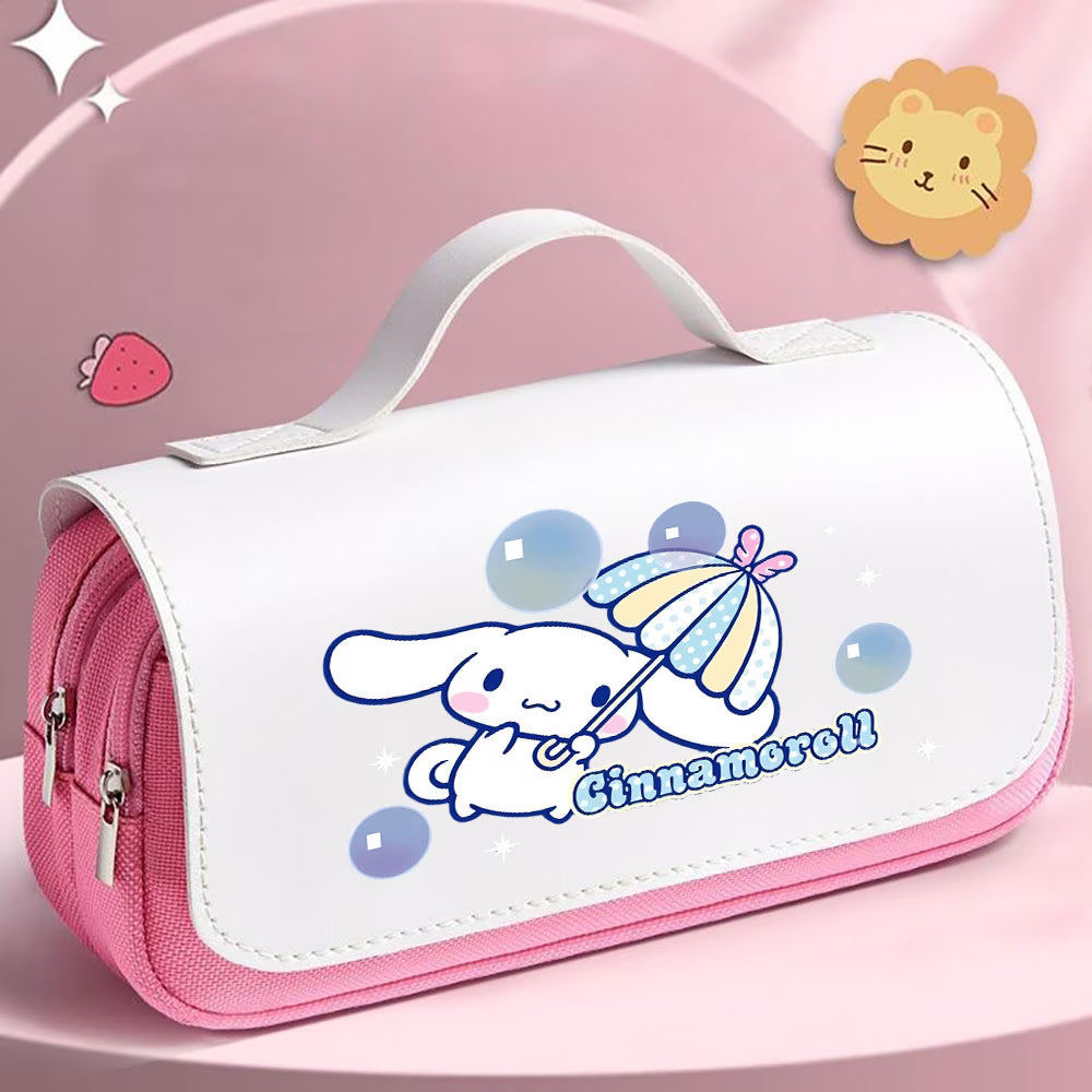 Large Capacity Pencil Pouch – School Stationery Case