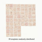 Wooden DIY Drawing Stencils And Tools for Drawing ( Pack Of 20 )